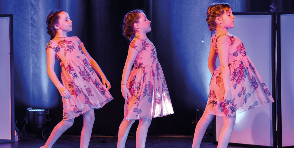 Le prix Coup de cœur est allé au trio de danse d’Angélyk Demers, Élysabelle Gosselin et Madeline Rousseau, de l’école Roméo-Forbes. Photos François Larivière | Le Courrier ©