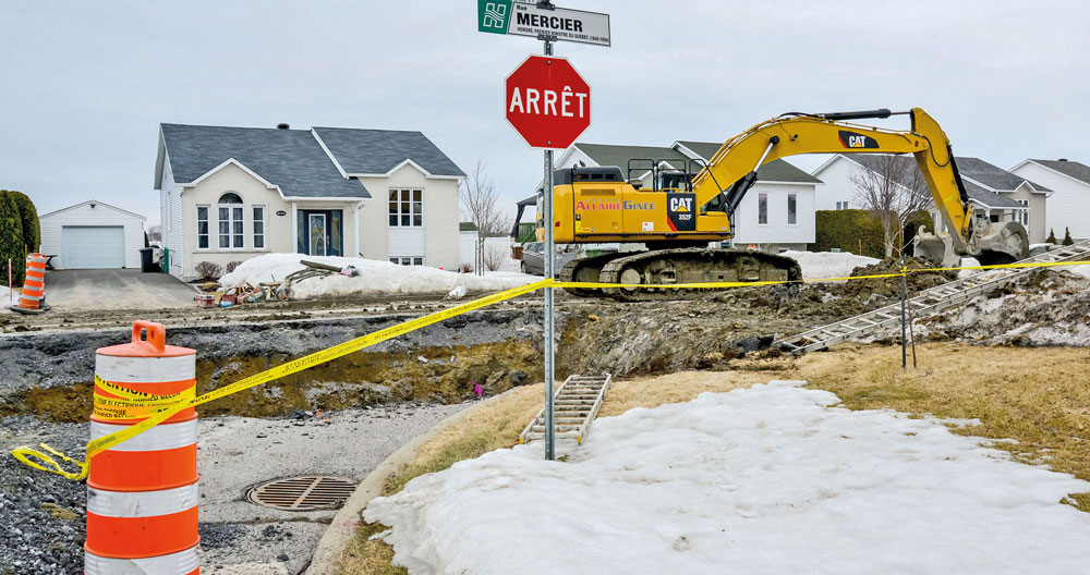 Les chantiers seront nombreux cet été à Saint-Hyacinthe. Photo François Larivière | Le Courrier ©