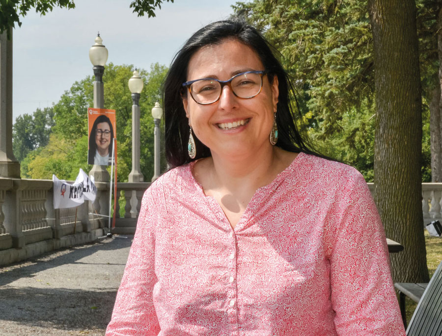 Marijo Demers représentait Québec solidaire dans la circonscription de Saint-Hyacinthe en 2018. Elle avait obtenu 6826 votes, soit 16,7 % des voix. Photothèque | Le Courrier ©