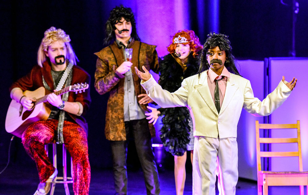 Les animateurs de Primaire en spectacle. Photos François Larivière | Le Courrier ©