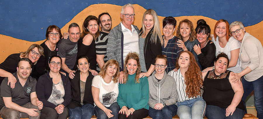 Cette année, la troupe Vertige présente sa création Les ficelles de Marguerite, sur le thème de la maladie d’Alzheimer. Émotions et rires garantis le 25 mai! Photo François Larivière | Le Courrier ©