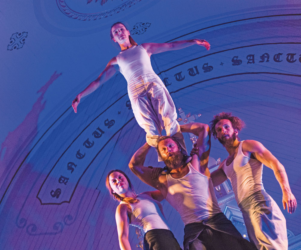 Le grand spectacle incontournable de la 15e édition est sans contredit celui du Cirque Alfonse à l’église de Saint-Antoine, le samedi 29 juin à 16 h. Photo Guillaume Morin