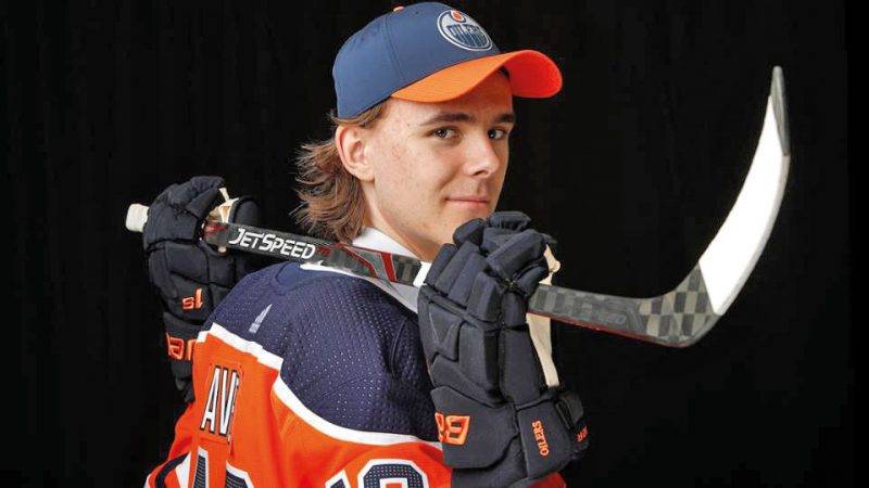 L’ancien Gaulois Raphaël Lavoie a été sélectionné au 38e rang du repêchage de la LNH par les Oilers d’Edmonton. Photo NHL.com