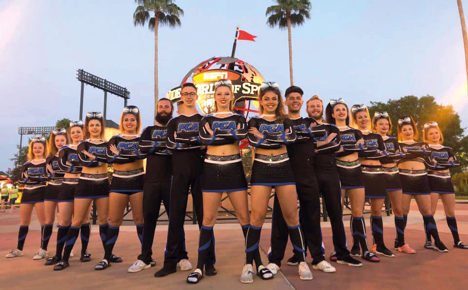 L’équipe Storm, de ProCheer, a obtenu le meilleur résultat de l’histoire du club maskoutain lors du Championnat du monde tenu à la fin avril. Photo gracieuseté