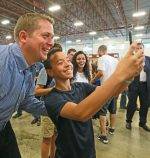 Scheer et Blanchet de passage à l’Expo