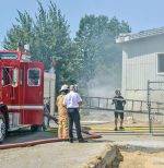Deux incendies aux Encans de la ferme