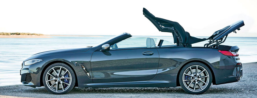 La BMW M850 cabriolet. Photo BMW