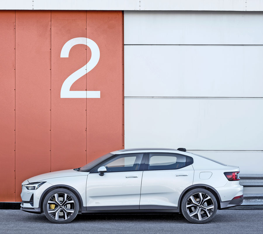 La Polestar 2. Photo Polestar
