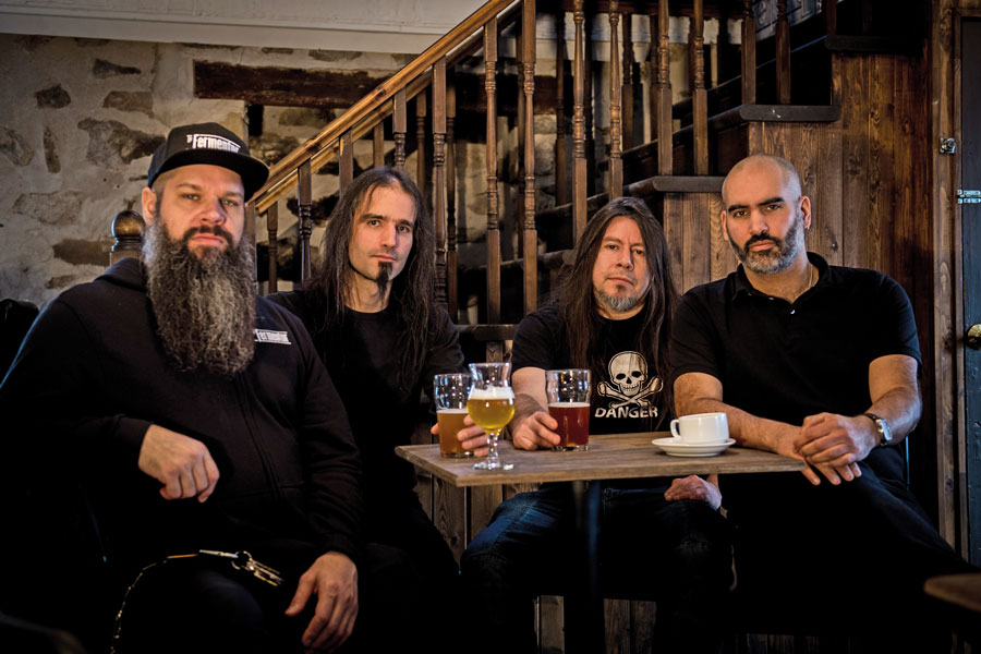 Le groupe Anonymus sera de retour au Zaricot pour la première fois en plus de quatre ans samedi soir dans le cadre de sa tournée 30e anniversaire. Photo Sébastien Tacheron