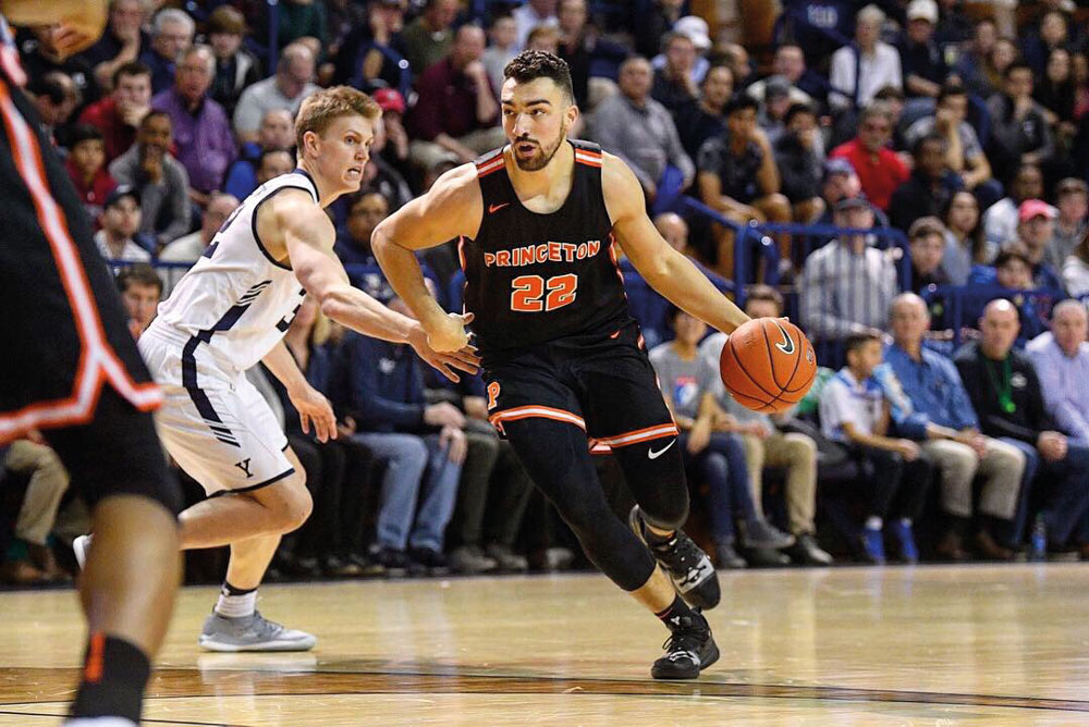 Jérôme Desrosiers entamera cet automne sa troisième saison avec les Tigers de Princeton University dans la NCAA. Photo gracieuseté