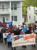 Une marche en soutien aux locataires de l’avenue Saint-François