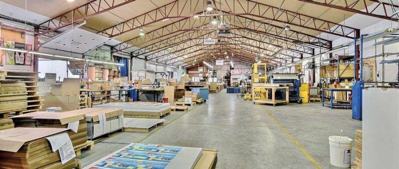 Depuis le printemps 2016, Emballages Mitchel-Lincoln, une entreprise spécialisée dans la fabrication de boîtes de carton, de présentoirs et d’emballages, était installée dans le parc industriel de Saint-Pie. Photo gracieuseté