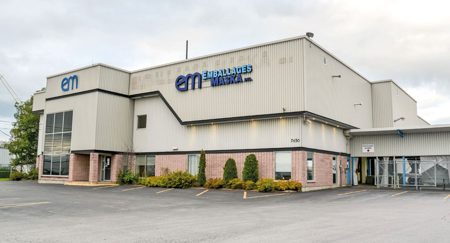 En raison de la vente de la bâtisse et du terrain à Jefo Logistique, plusieurs départements d’Emballages Maska seront transférés ce mois-ci dans un nouveau centre de distribution situé à Vaudreuil-Dorion. Photo François Larivière | Le Courrier ©