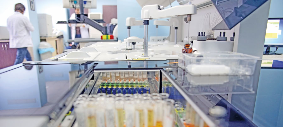 Tous les laboratoires en Montérégie, incluant ceux à Saint-Hyacinthe, Longueuil et Sorel-Tracy, seront transférés à Saint-Bruno-de-Montarville. Photothèque | Le Courrier ©