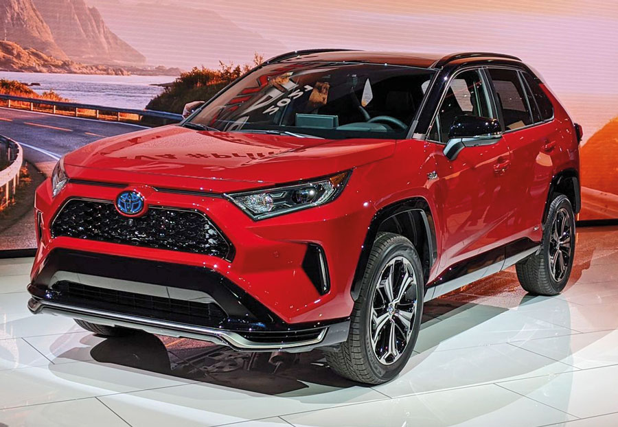 Toyota RAV-4 branchable. Photo Marc Bouchard