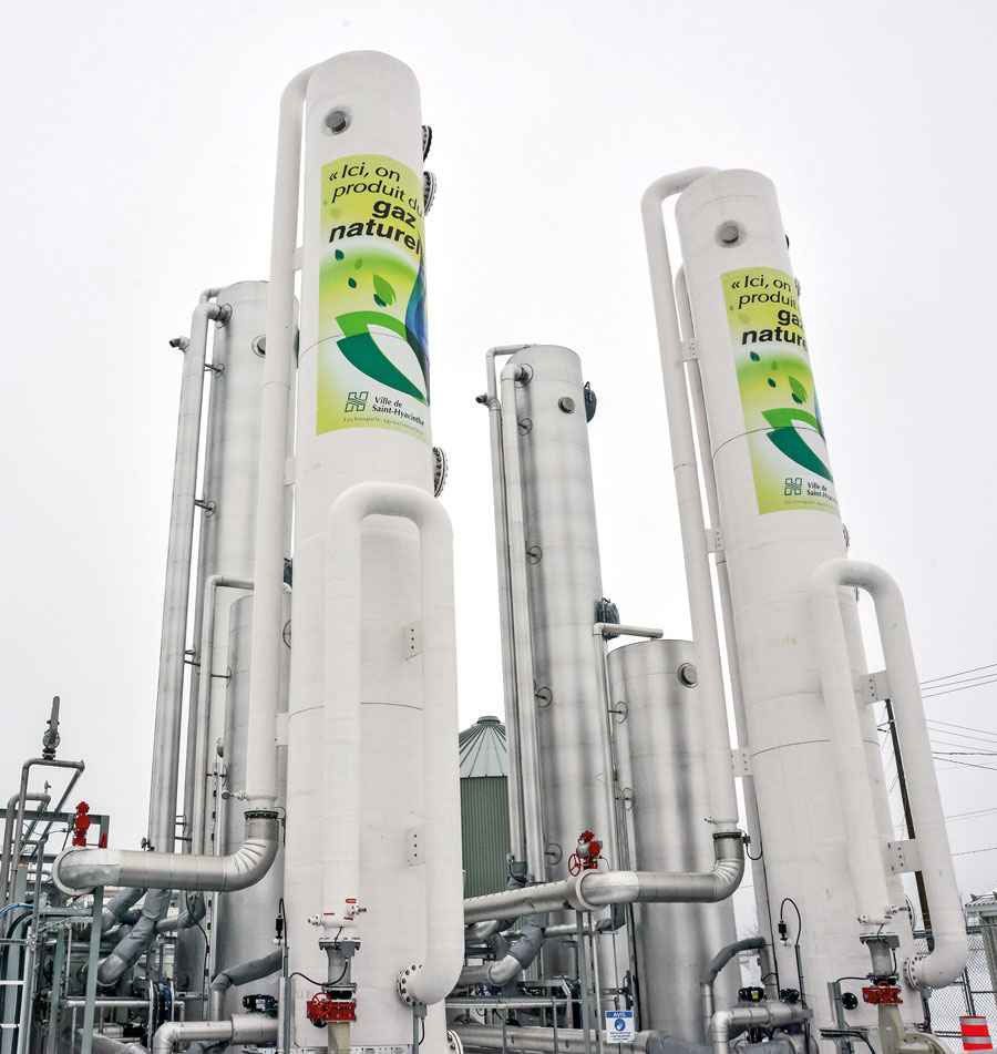 La rentabilité n’a pas été au rendez-vous en 2018 pour la filière de biométhanisation de la Ville de Saint-Hyacinthe. Photothèque | Le Courrier ©