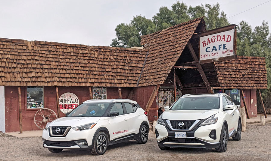 Le Bagdad café est un incontournable de la Route 66. Photo Marc Bouchard