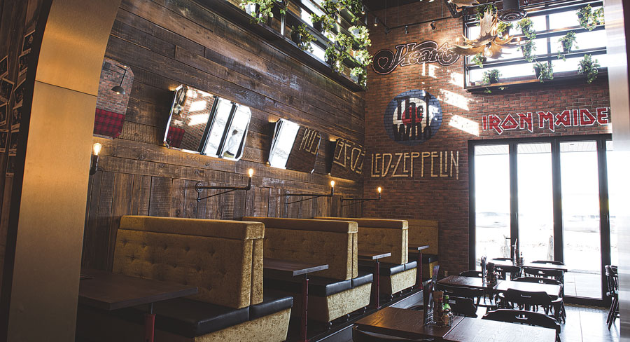 Voici le genre de décor que l’on pourra retrouver dans le restaurant La Belle & La Bœuf de Saint-Hyacinthe. Photo gracieuseté