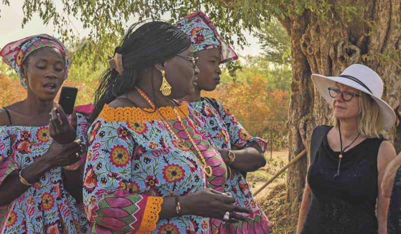 Jocelyne Ravenelle, une agricultrice de Saint-Pie, a participé à une mission de coopération au Sénégal. Elle a grandement apprécié son expérience. Photo Hélène Raymond