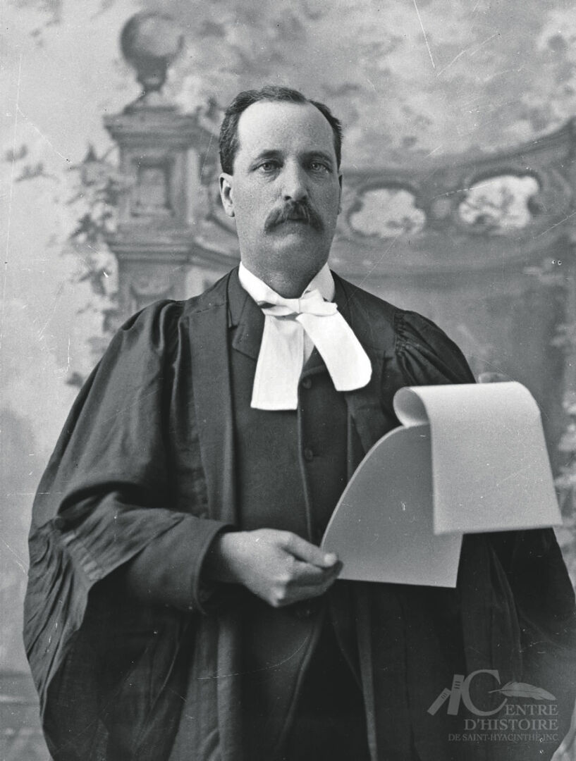Jean-Baptiste Blanchet, avocat. Photo Centre d’histoire de Saint-Hyacinthe, CH085 Fonds B.J. Hébert 
