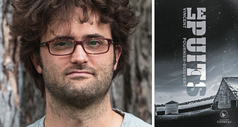 Après le monde de la musique, Vincent Fournier-Boisvert se lance dans celui du livre avec Le puits, son premier roman. Photo René Ladouceur