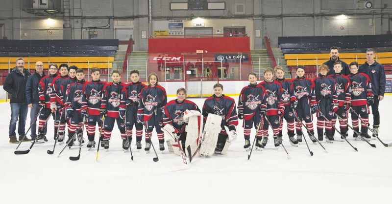 Les Mousquetaires pee-wee AA ont été sélectionnés pour participer au Tournoi international de hockey pee-wee de Québec, dont le coup d’envoi a été donné mercredi. Photo gracieuseté