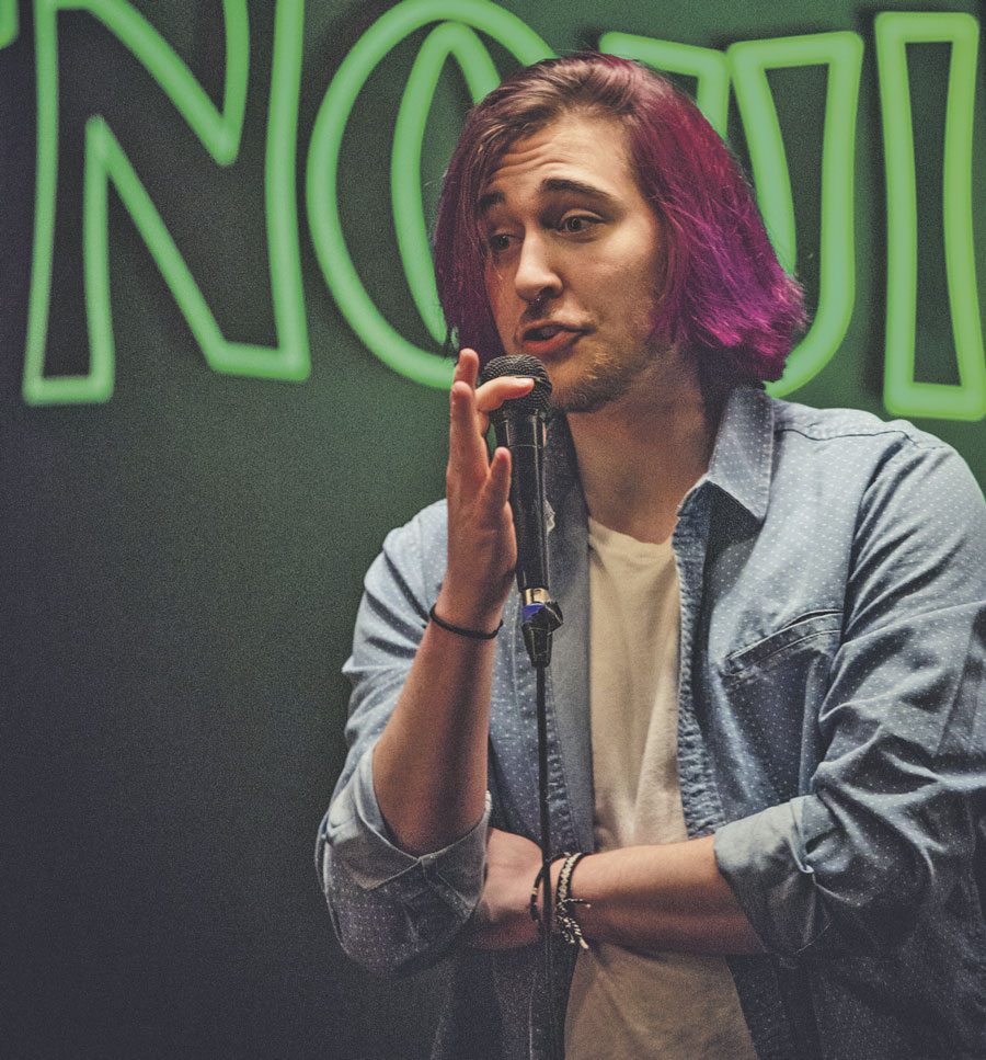 Jasmin Martin, d’Acton Vale, animera cette soirée d’humour lancée par Production Les 3 coups au Bilboquet. Photo gracieuseté