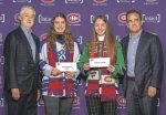 Deux hockeyeuses de la région boursières du Canadien