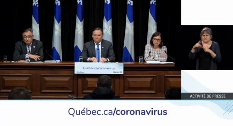 Capture d'écran | Assemblée nationale du Québec