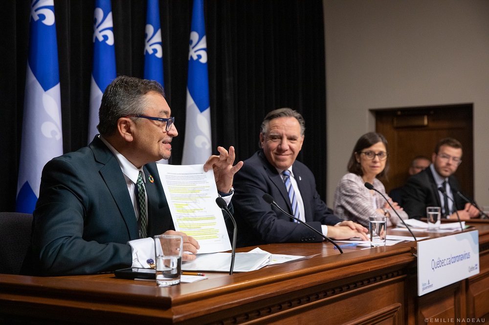 Photo Émilie Nadeau | Cabinet du premier ministre du Québec