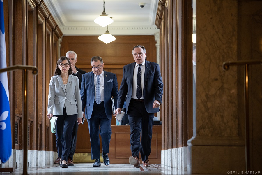 Photo Émilie Nadeau | Cabinet du premier ministre du Québec