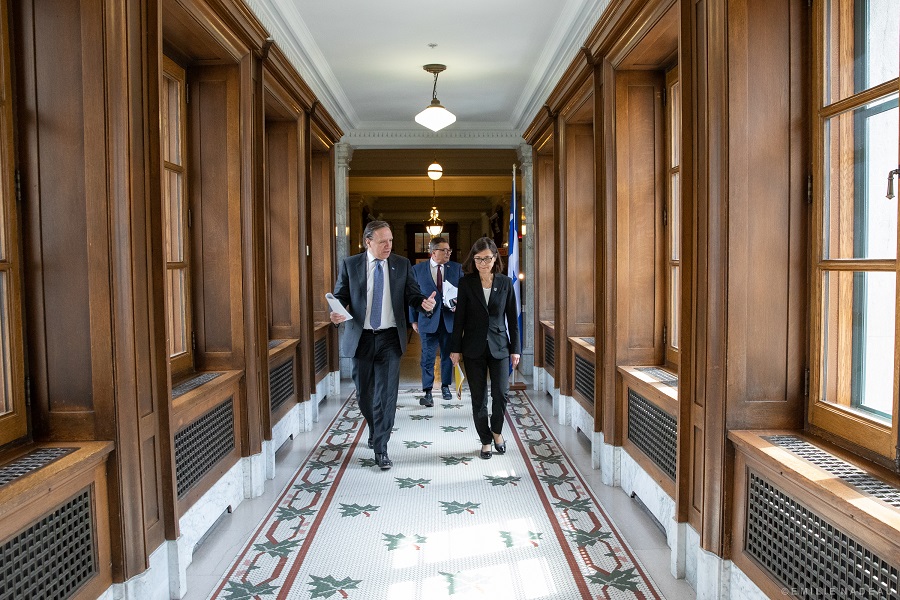 Photo Émilie Nadeau | Cabinet du premier ministre du Québec