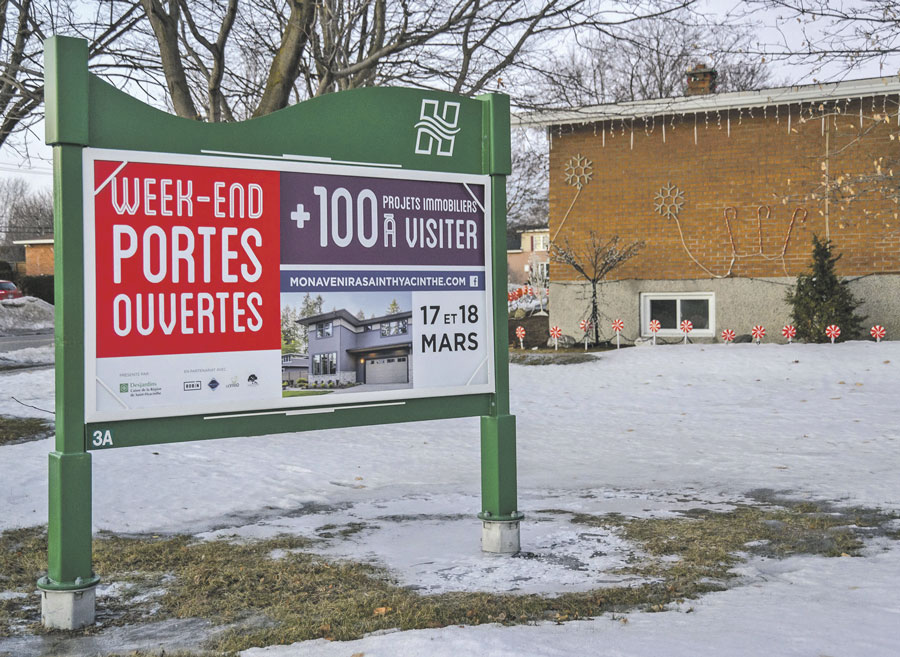En plus de forcer l’annulation de la Journée portes ouvertes dans le secteur de l’immobilier organisée par la Ville de Saint-Hyacinthe, la pandémie de COVID-19 commence maintenant à faire subir des impacts plus durables à l’industrie. Photothèque | Le Courrier ©