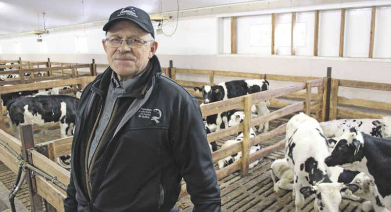Producteur de bovins à Sainte-Christine, Jean-Marc Ménard est également président des Producteurs de bovins Montérégie-Est. Photo gracieuseté