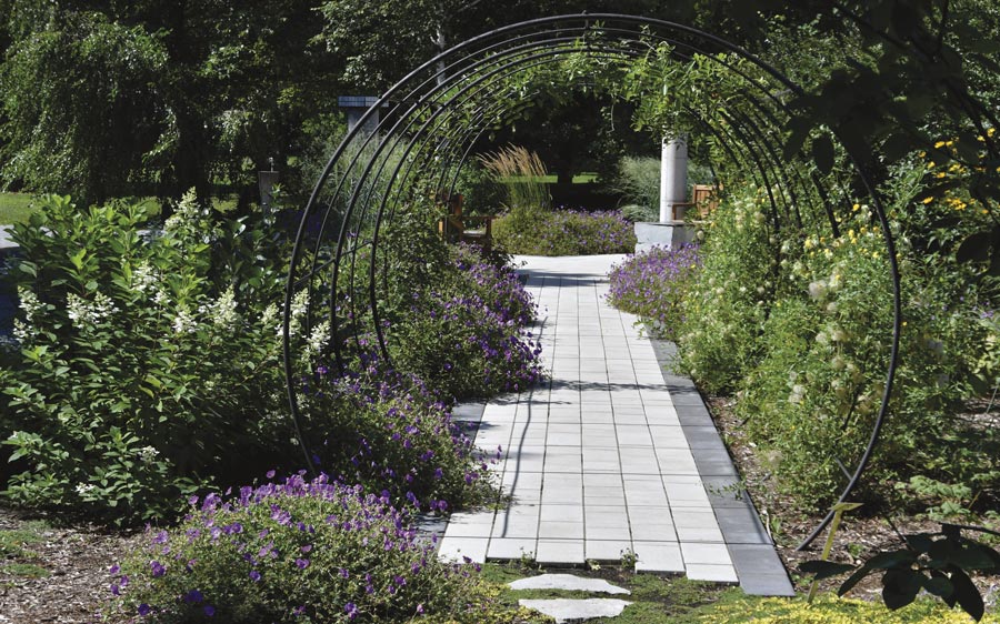 Le jardin Hortus Vitae est situé sur le site du Jardin Daniel A. Séguin, utilisé par les étudiants de l’ITA comme jardin pédagogique. Photo gracieuseté