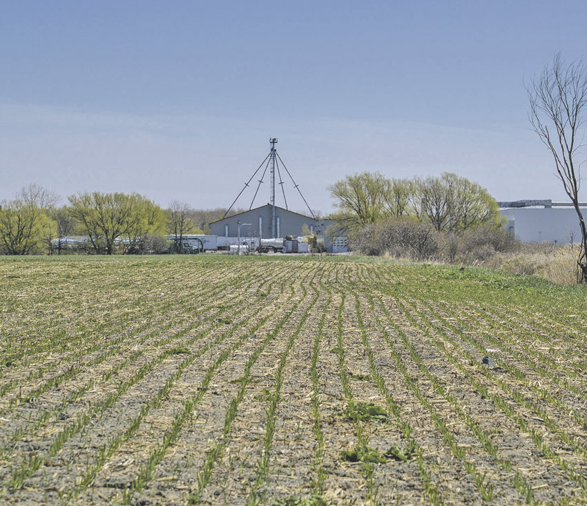 Agrandir le parc industriel Théo-Phénix sur des terres municipales est une proposition sans fondement, selon la position de la MRC. Photo François Larivière | Le Courrier ©