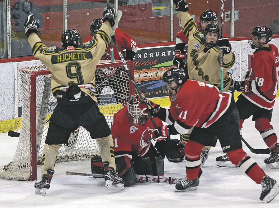 Un calendrier de 40 matchs débuterait dès septembre, selon les plans de la Ligue de hockey midget AAA. Photothèque | Le Courrier ©