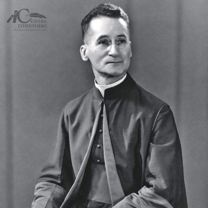 Mgr Hermann Hébert.Photo Collection Centre d’histoire de Saint-Hyacinthe, CH085/003/002/E,0082
