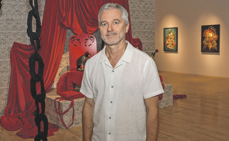 Malgré la crise des derniers mois, Expression s’en tire plutôt bien grâce au soutien continu des instances gouvernementales, se réjouit le directeur général et artistique du centre d’exposition maskoutain, Marcel Blouin. Photo François Larivière | Le Courrier ©