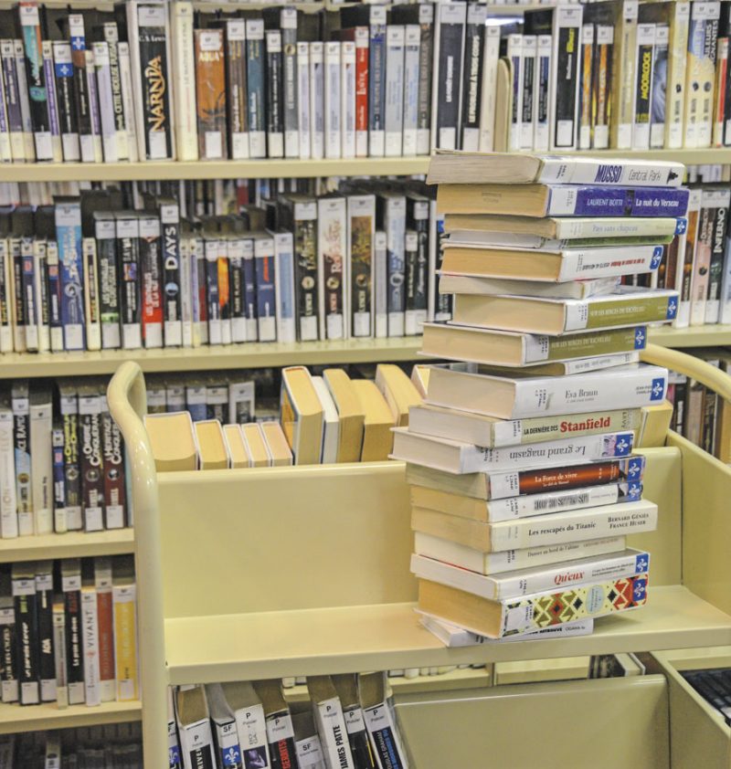 L’aide gouvernementale pour l’acquisition de nouveaux livres permettra d’enrichir les collections des bibliothèques de la Médiathèque maskoutaine et de Saint-Pie. Photothèque | Le Courrier ©
