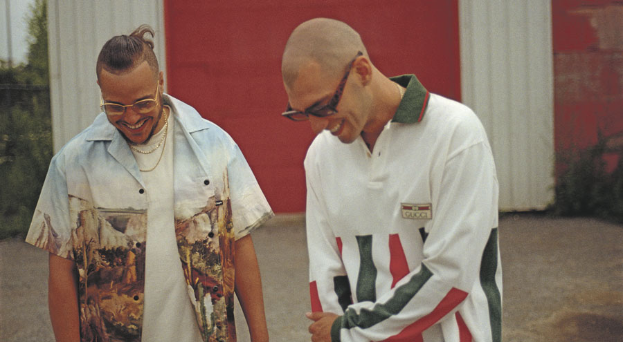 Farfadet et Rymz, des amis de longue date, se retrouvent le temps d’un EP intitulé Nouvelle Jungle. Photo Patrick Antoniewicz