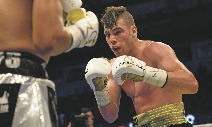 Raphaël Courchesne s’envolera pour la France à la fin du mois pour participer à un gala présenté en association avec son promoteur, Eye of the Tiger. Photo Vincent Éthier - EOTTM