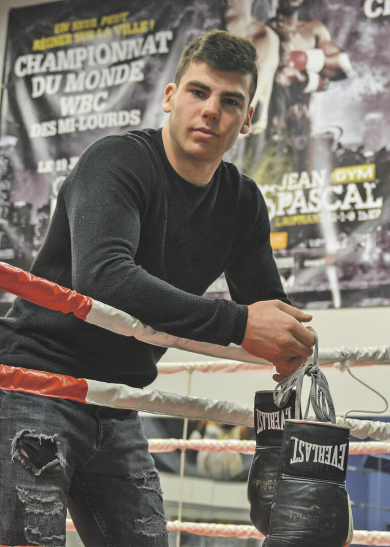 Combat reporté en France pour le boxeur maskoutain Raphaël Courchesne. Photothèque | Le Courrier ©