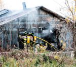 Saint-Liboire : incendie dans un bâtiment agricole