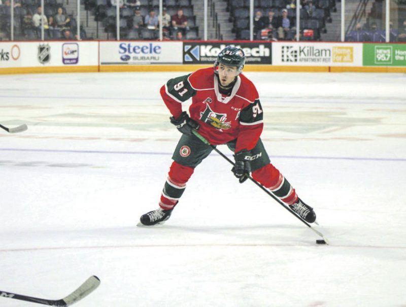Elliot Desnoyers, qui s’aligne cette saison avec les Mooseheads d’Halifax, a été le 135e choix du repêchage de la LNH. Photo Halifax Mooseheads