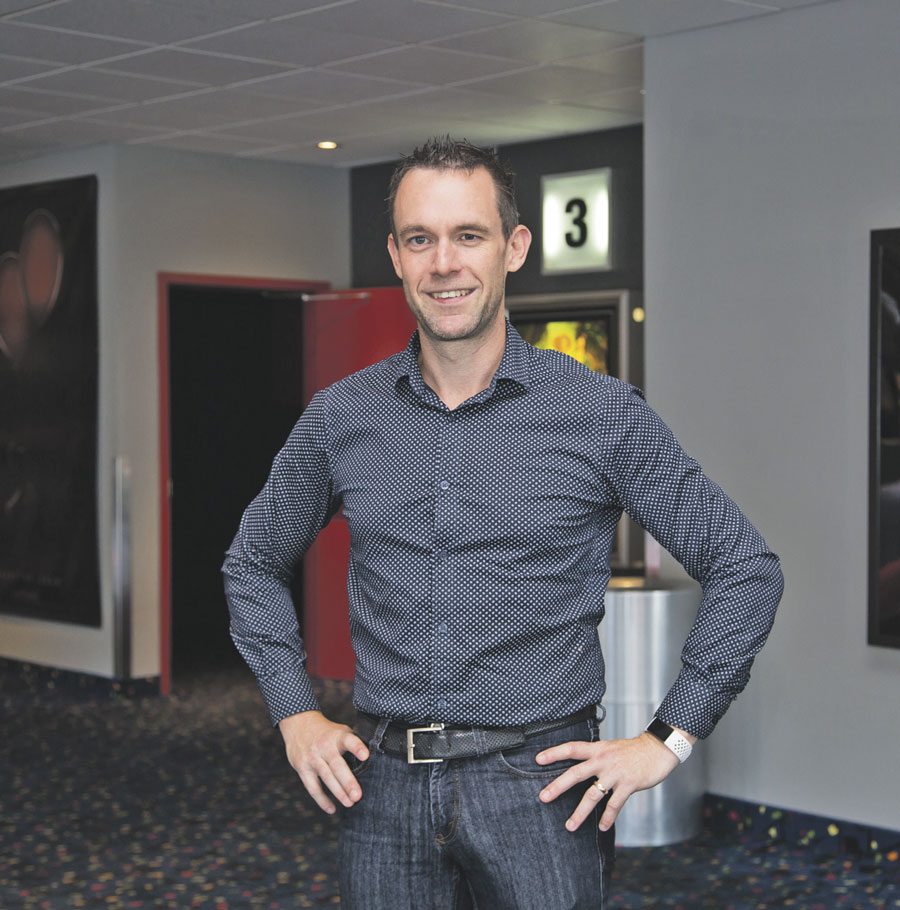 « Quand on va revenir à la normale, je pense qu’on va bien s’en tirer », mentionne le copropriétaire des cinémas RGFM, Guillaume Venne, qui a acquis cet été le Cinéma Saint-Hyacinthe. Photothèque | Le Courrier ©