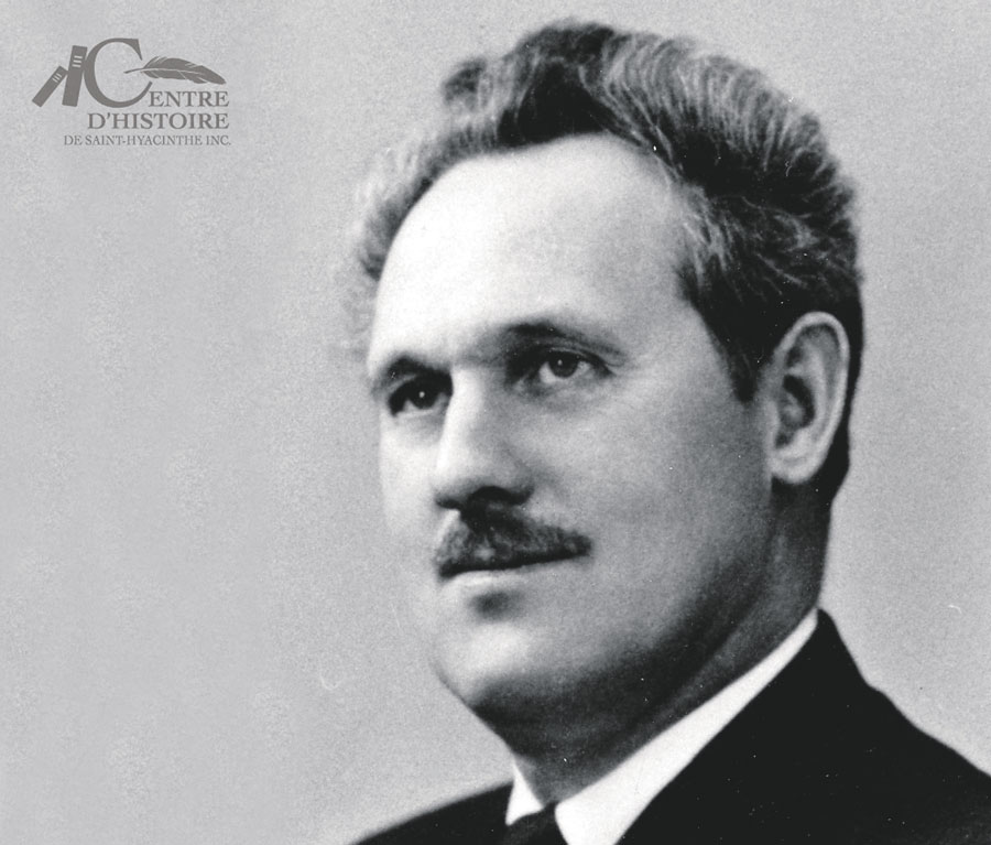 Paul Plante, en 1963. Photo Centre d’histoire de Saint-Hyacinthe, CH085, Studio B.J. Hébert