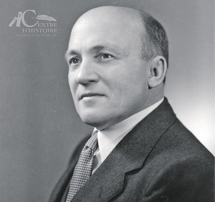 René Saint-Pierre. Photo Centre d’histoire de Saint-Hyacinthe, CH085 Studio B.-J. Hébert, photographe