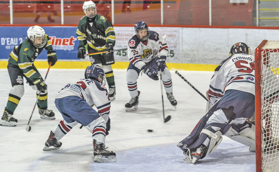 En raison de la pandémie, le comité organisateur du Tournoi national de hockey pee-wee de Saint-Hyacinthe avait décidé dès juin d’annuler sa 48e édition, qui devait se dérouler ces jours-ci. Photo François Larivière | Le Courrier ©