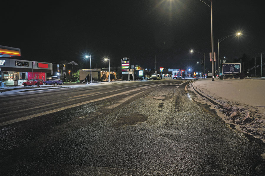Boulevard Laurier, secteur Douville. Photo François Larivière | Le Courrier ©
